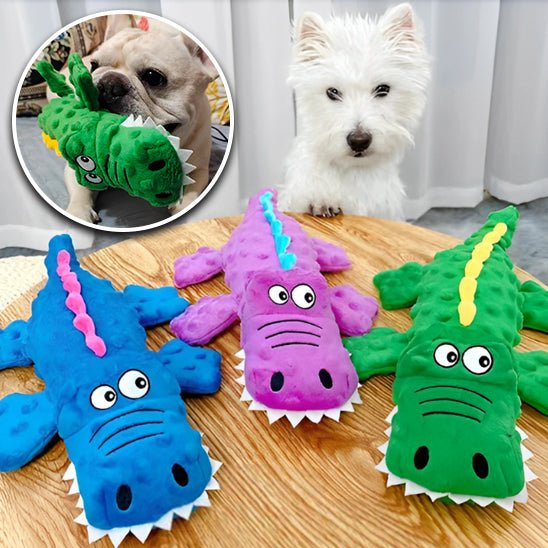 Peluche Crocodile pour chien - Univers des chiens